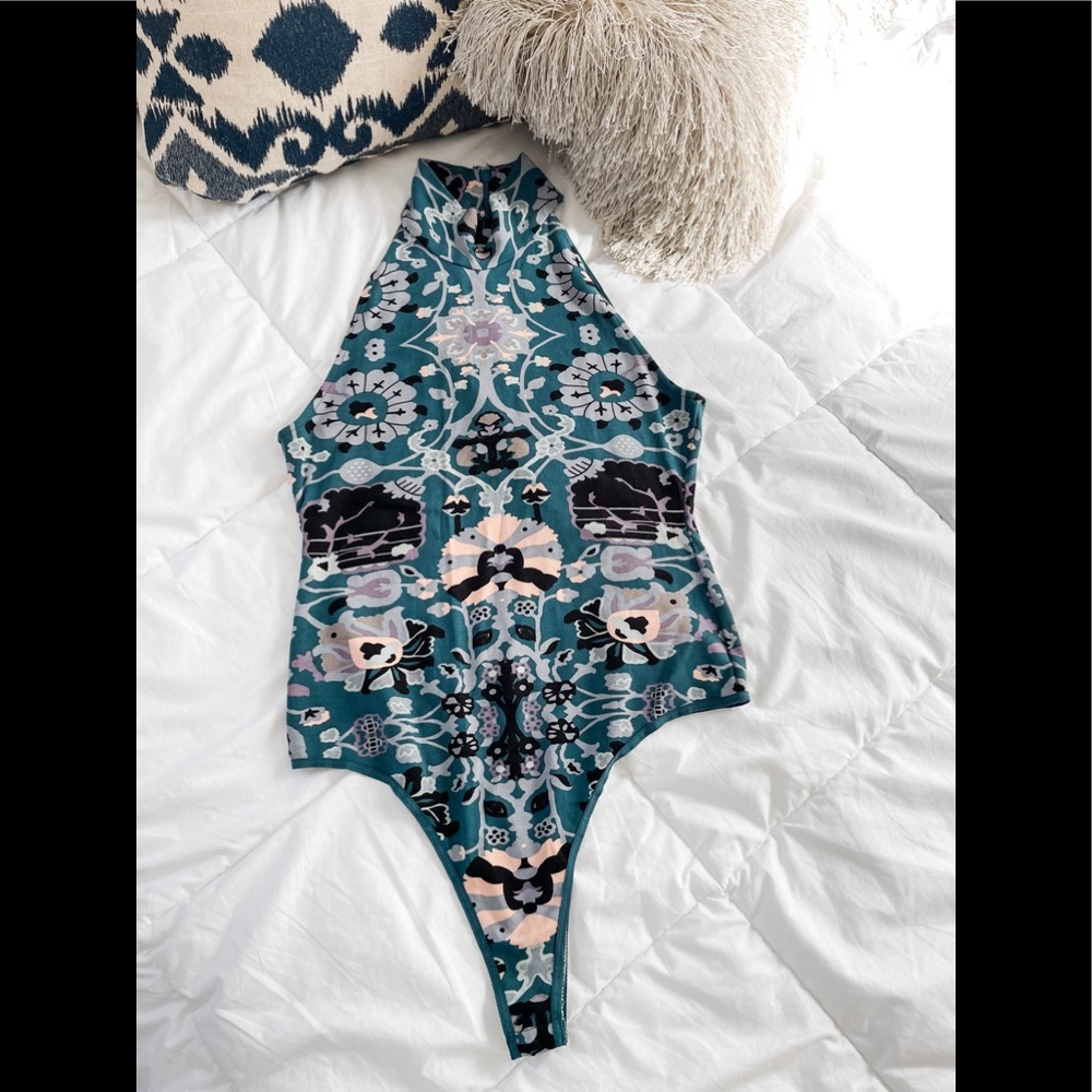 Free People Tucker Thong Bodysuit